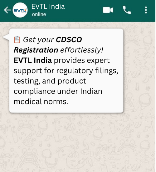 Get CDSCO Certificate