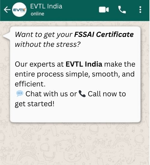 Get FSSAI Certification