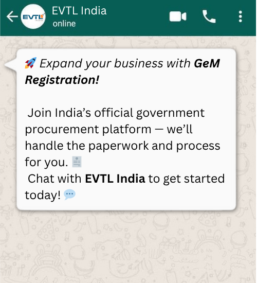 Get GeM Registration