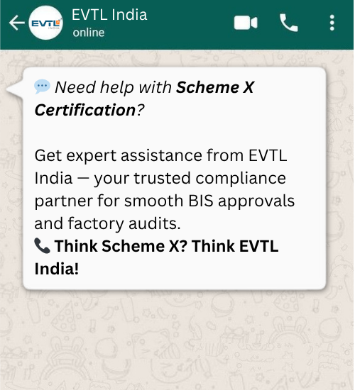 Get Scheme X Certification