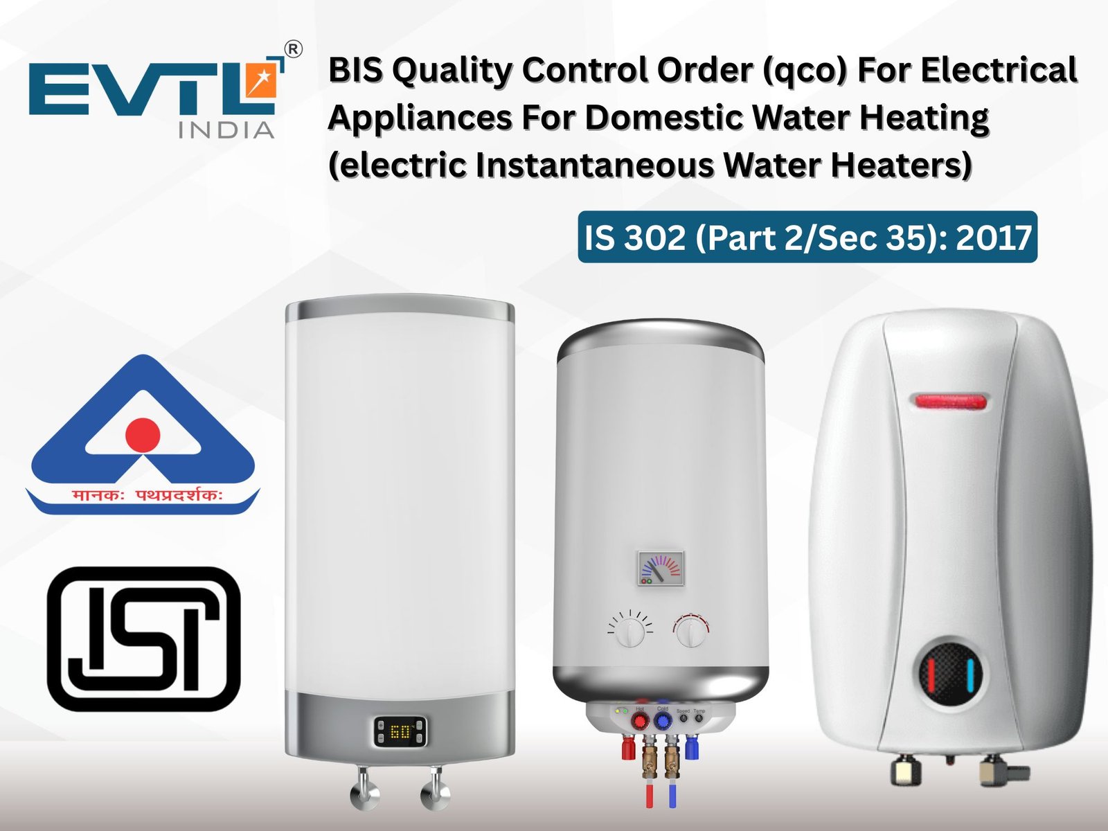 Electrical Appliances For  Domestic Water Heating (electric Instantaneous Water Heaters)