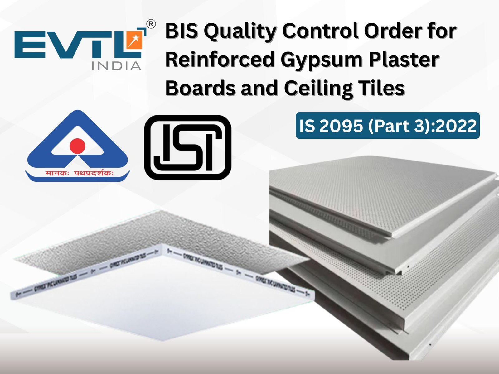 Reinforced Gypsum Plaster Boards And Ceiling Tiles