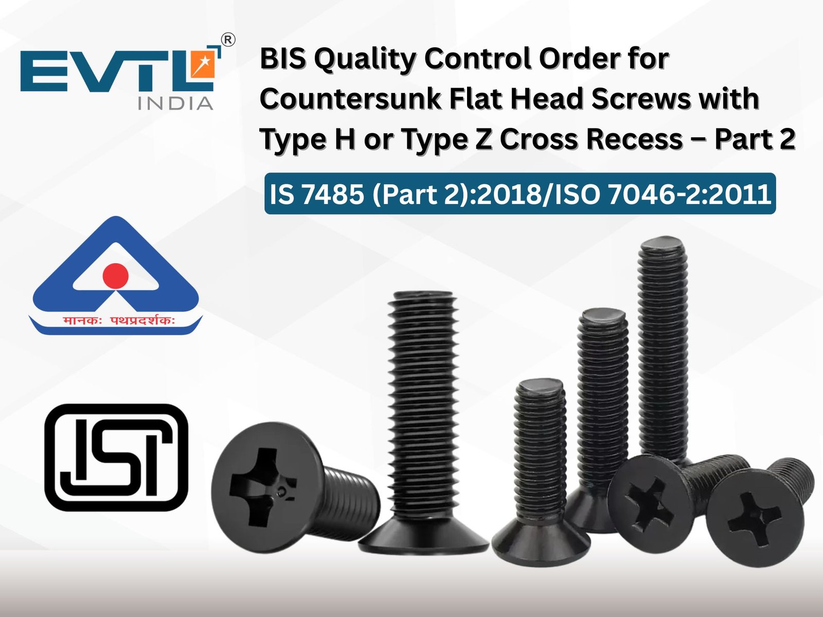 Countersunk Flat Head Screws With Type H Or Type Z Cross Recess – Part 2