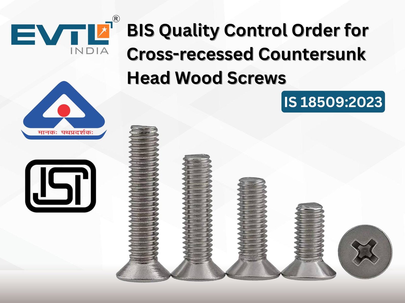 Cross-recessed Countersunk Head Wood Screws