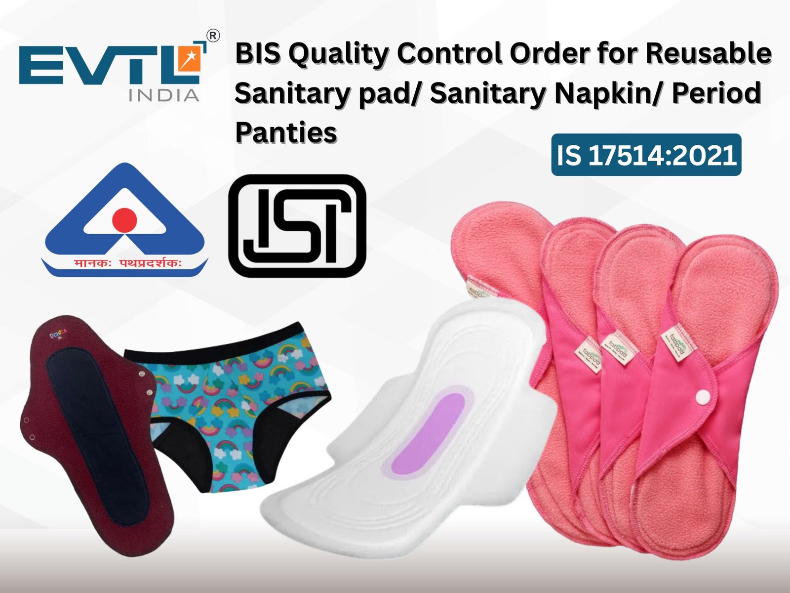 Reusable Sanitary Pad/ Sanitary Napkin/ Period Panties