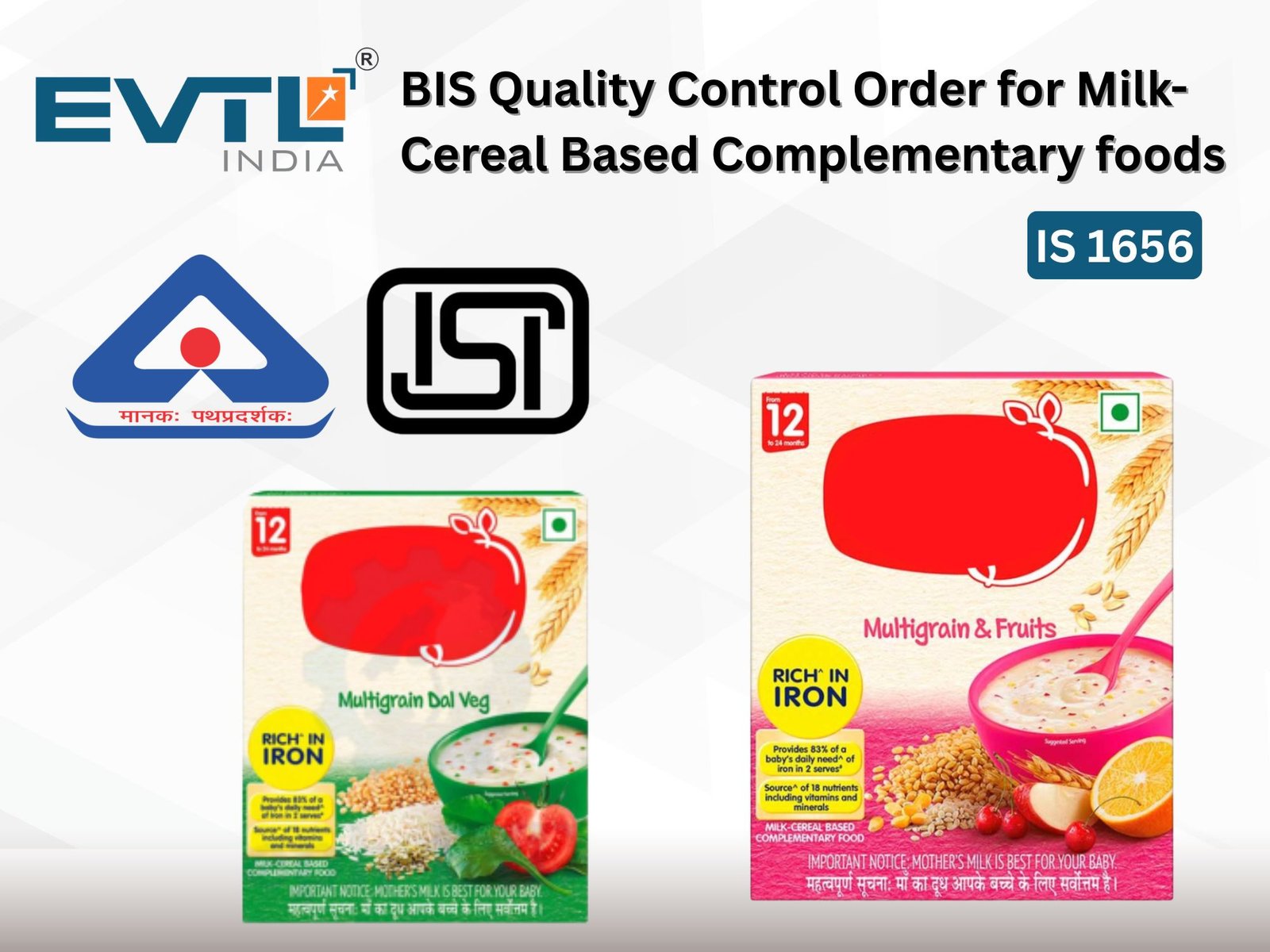 Milk- Cereal Based Complementary Foods