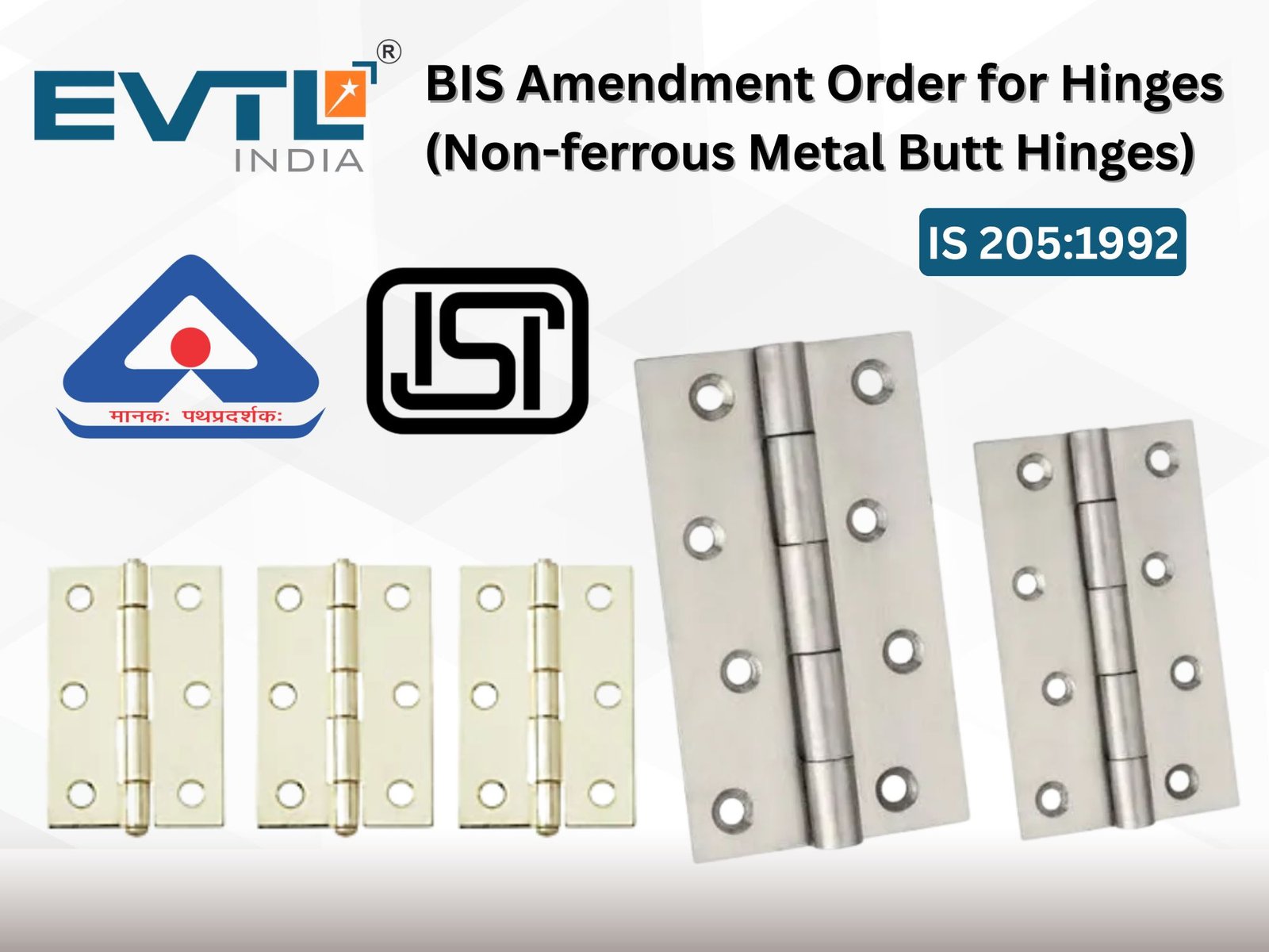 Hinges(non-ferrous Metal Butt Hinges)
