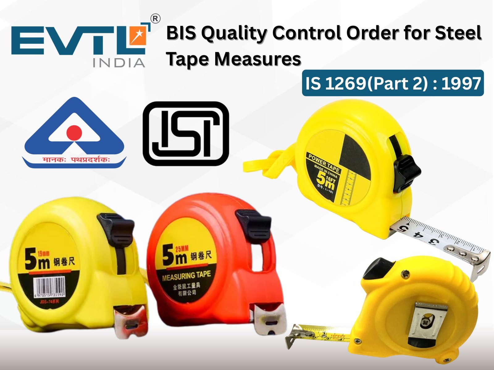 Legal Metrology – Material Measure Of Length – Steel Tape Measures