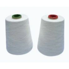 100 Percent. Polyester Spun Grey And White Yarn (psy)