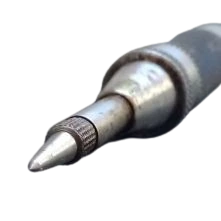 Tools For Pressing Part 3 Round Punches With 60 Degrees Conical Head And Reduced Shank