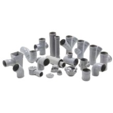 Injection Moulded Pvc Socket Fittings With Solvent Cement Joints For Water Supplies