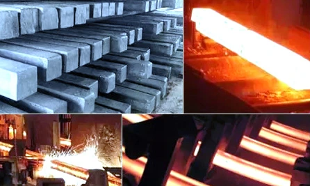 Stock For Forgings Produced From Continuously Cast Blooms, Billets And Slabs